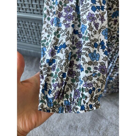 NWT Grace Holiday peplum blouse, Small $90 C41 - Picture 2 of 5